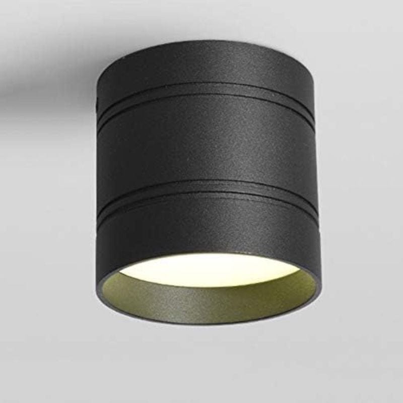 Dimmable COB LED Spotlights 6W-20W for AC110-220V Ceiling Lighting Black Norenza