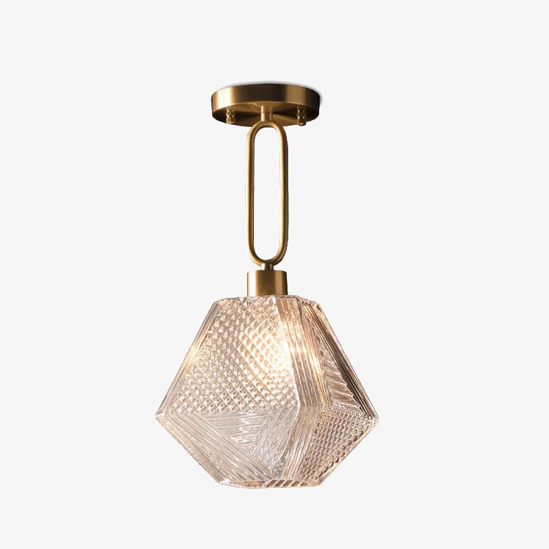 Doolin Retro Glass Shade Ceiling Light Norenza