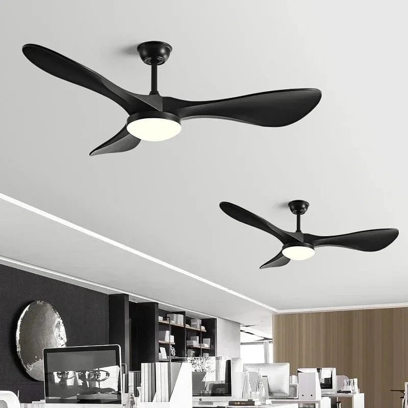 Electric Ceiling Fan with Light and Remote Control Norenza