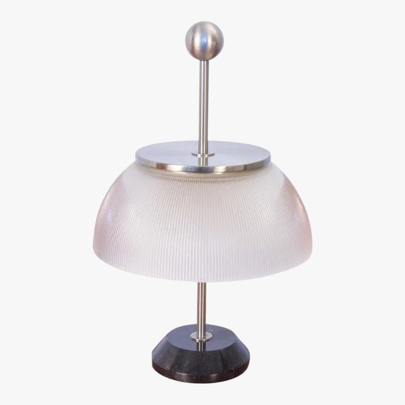 Elegant Italian Retro Desk Lamp for Modern Interiors Silver Norenza