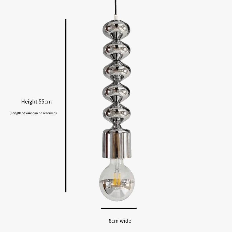 Elegant Minimalist Industrial Rippled Design Table Lamp Norenza