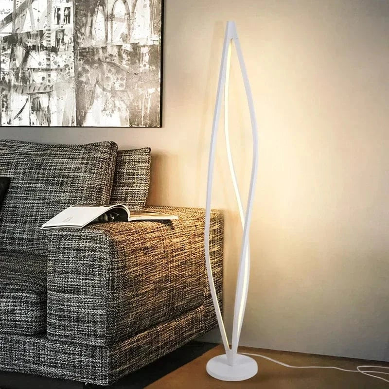 Elegant Modern Italian Design LED Floor Lamp Norenza