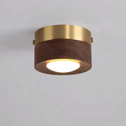 Elegant Wooden Ceiling Light Fixture for Stylish Home Decor B / Walnut Norenza