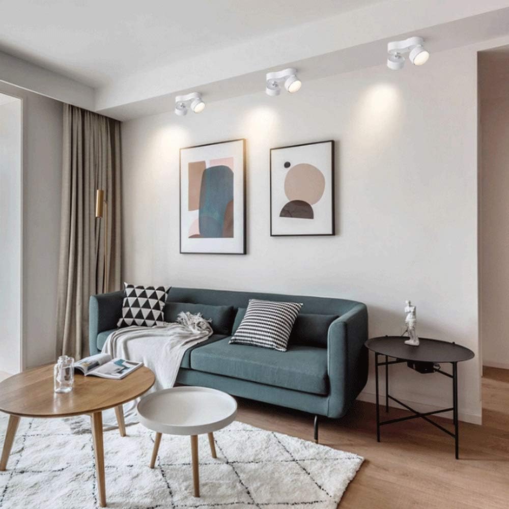 Flexible LED Spot Light with Surface Mount and Rotating Adjustment for Indoor Lighting Norenza