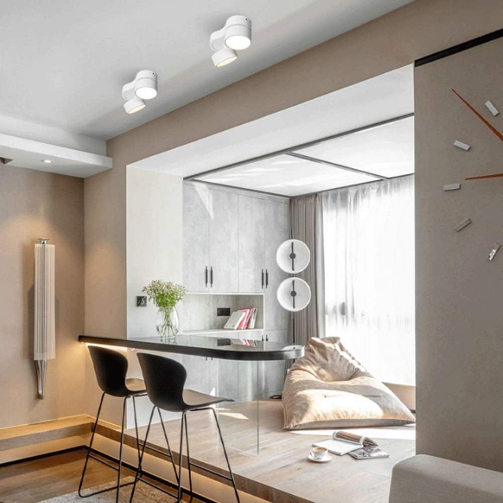 Flexible LED Spot Light with Surface Mount and Rotating Adjustment for Indoor Lighting Norenza