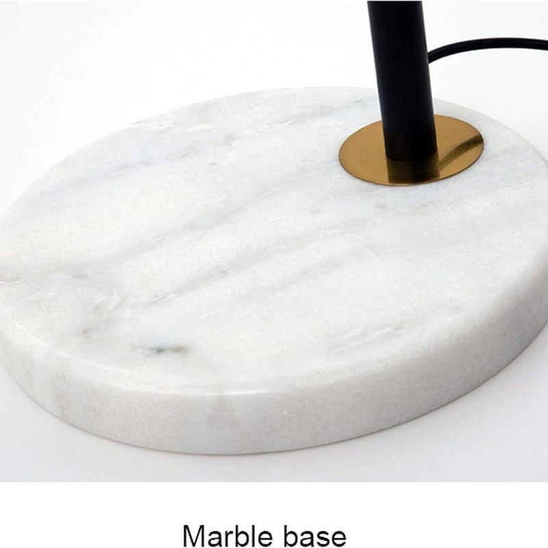 Modern LED Marble Floor Lamp with Adjustable Lighting