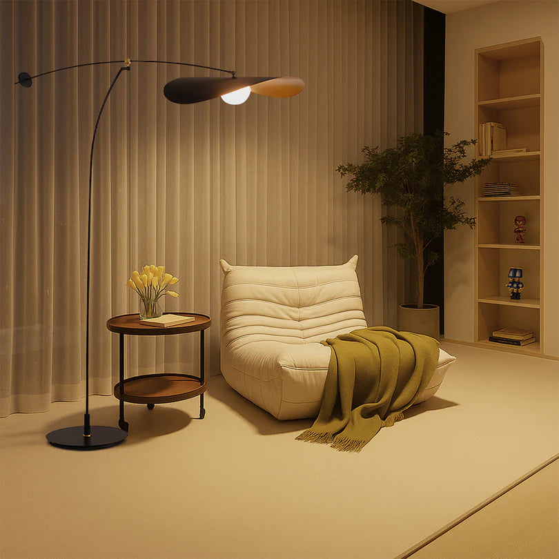 Modern Minimalist LED Fishing Floor Lamp