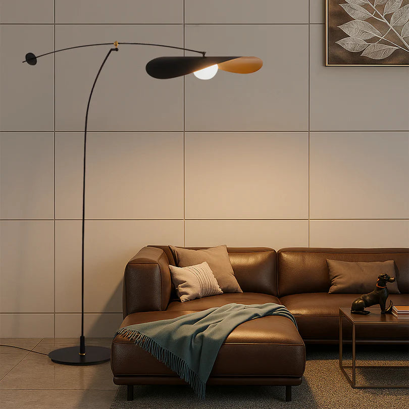 Modern Minimalist LED Fishing Floor Lamp