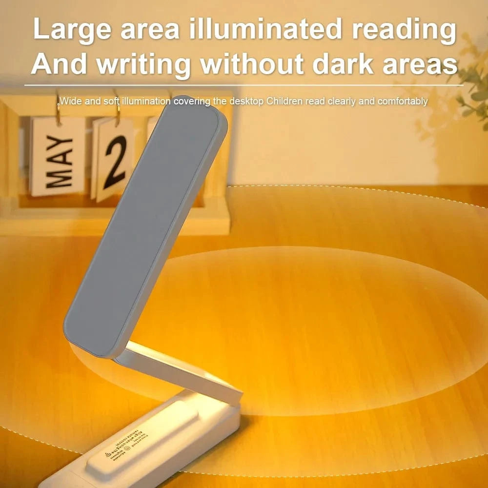 Foldable Touch Desk Lamp with Remote Control and Adjustable Brightness Norenza