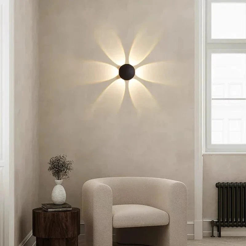 Four-Sided Hemisphere LED Wall Sconce - 4W Indoor & Outdoor Decor Norenza