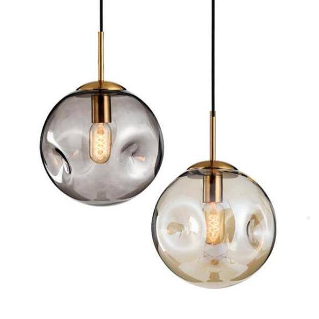 Glass Head Shaped LED Suspension Design Light Norenza