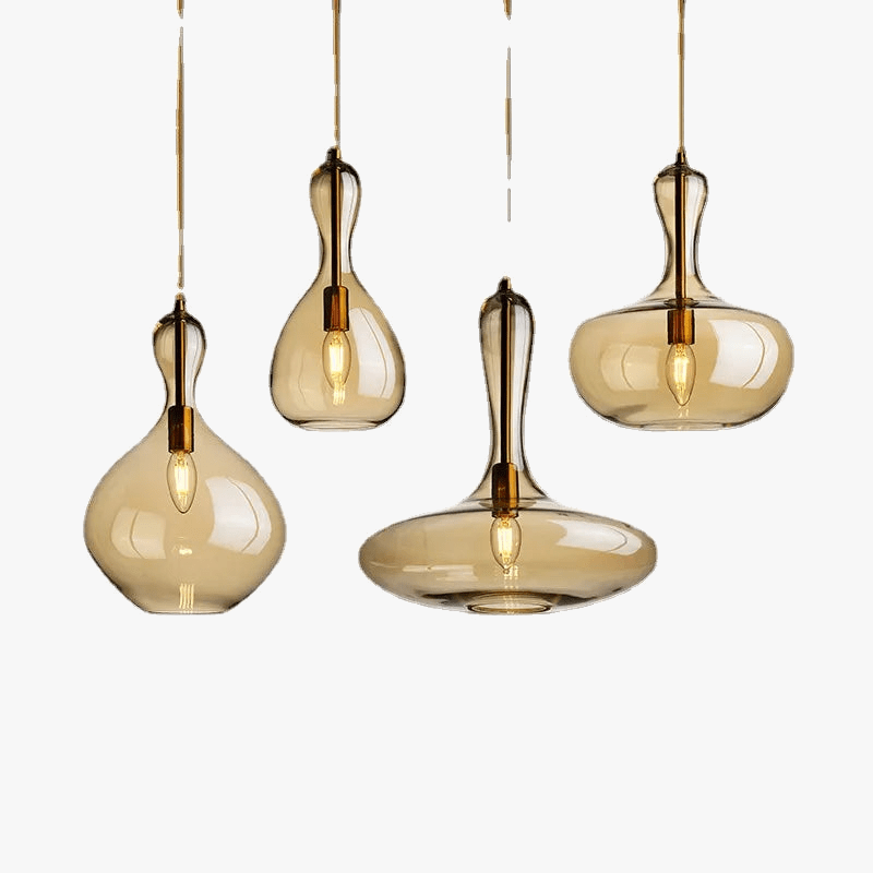 Glass LED Pendant Light - Perfect Decorative Fixture for Bars Norenza