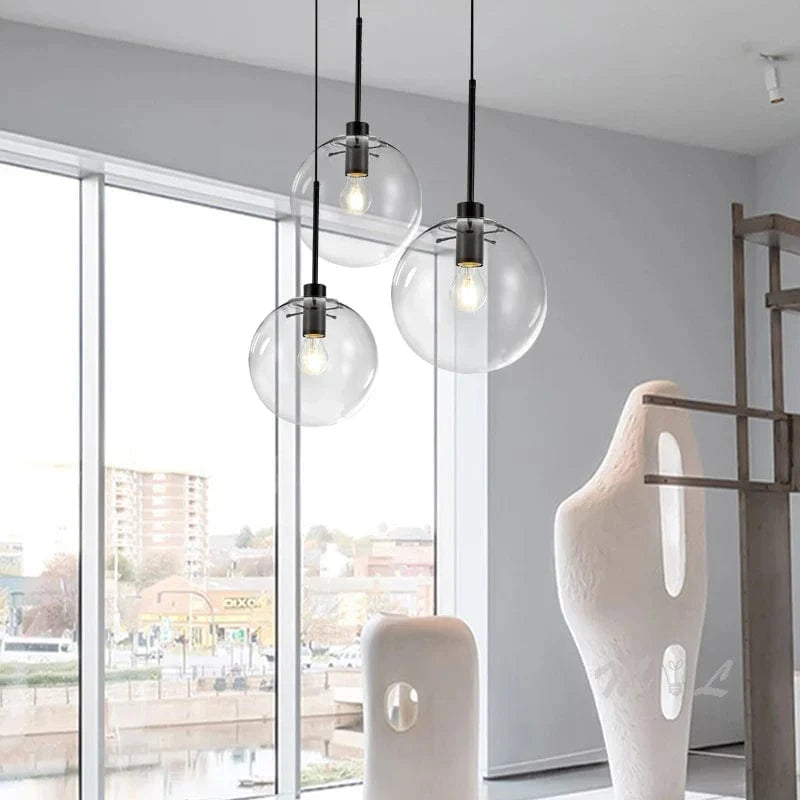 Glass Pendant Balls with Rod Norenza