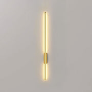 Gold and Black Indoor LED Wall Sconce Gold Norenza
