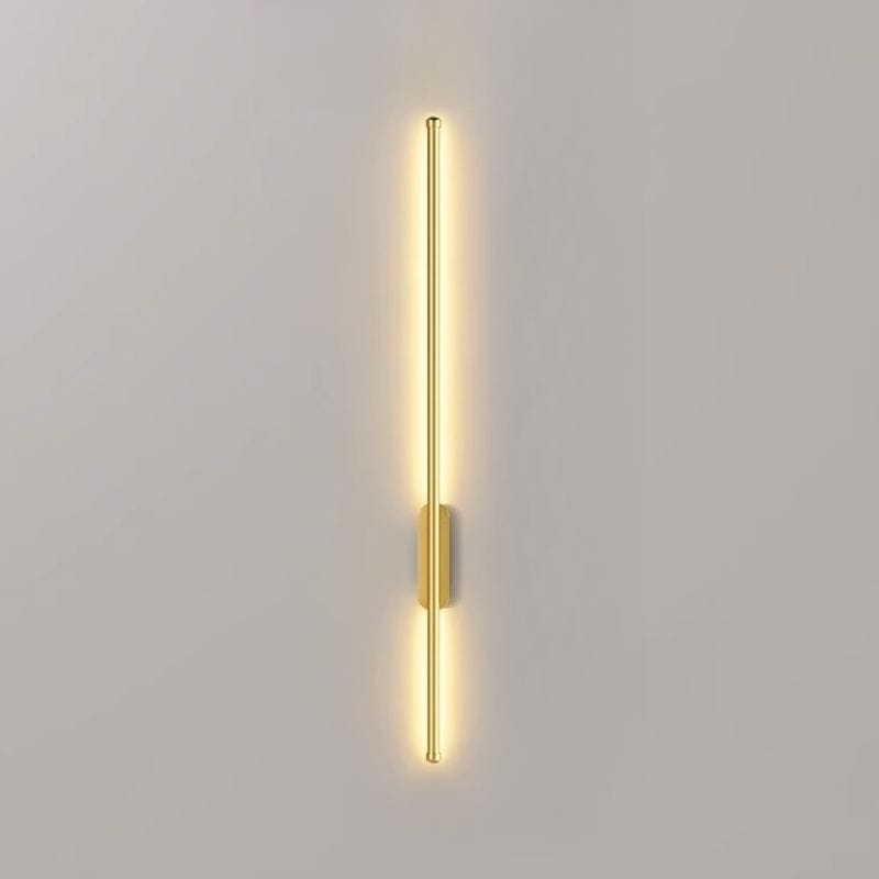 Gold and Black Indoor LED Wall Sconce Gold Norenza