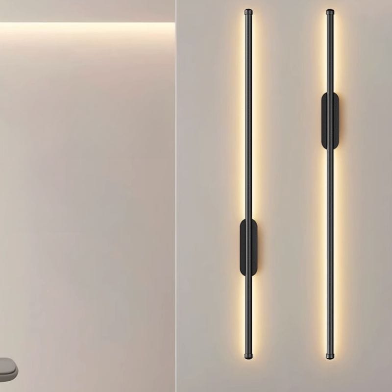 Gold and Black Indoor LED Wall Sconce Norenza
