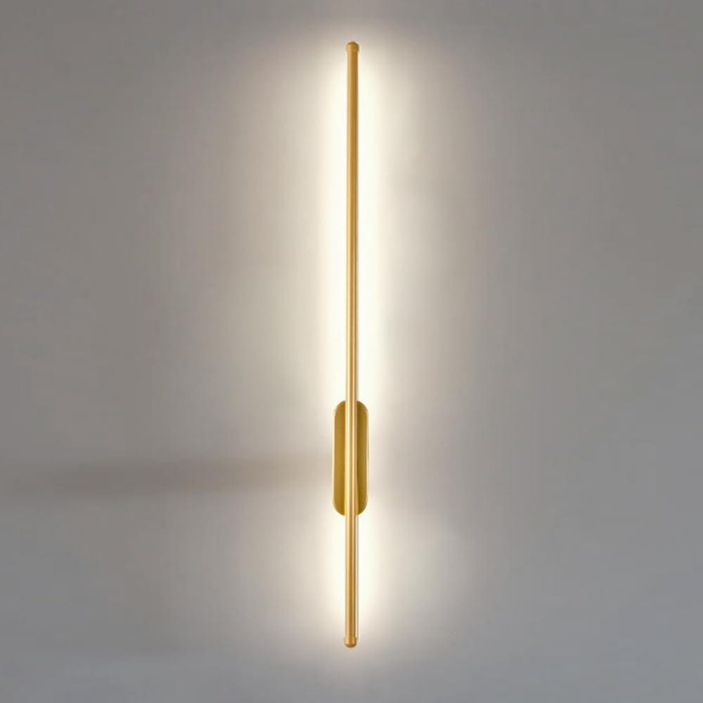 Gold and Black Indoor LED Wall Sconce Norenza