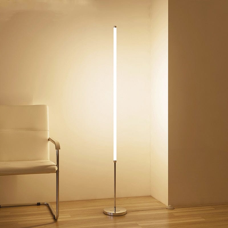 Gold Minimalist LED Floor Lamp - Modern Design Norenza
