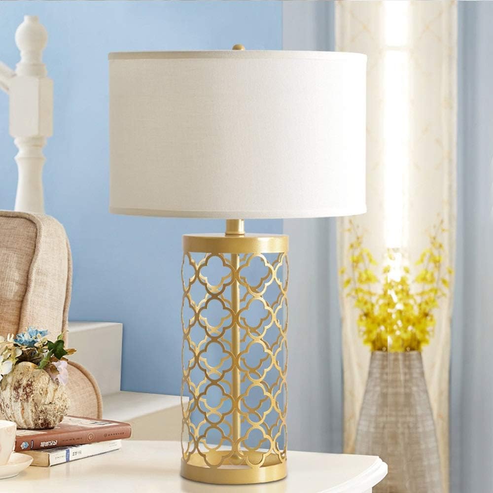 Gold Modern Table Lamp for Bedroom Norenza