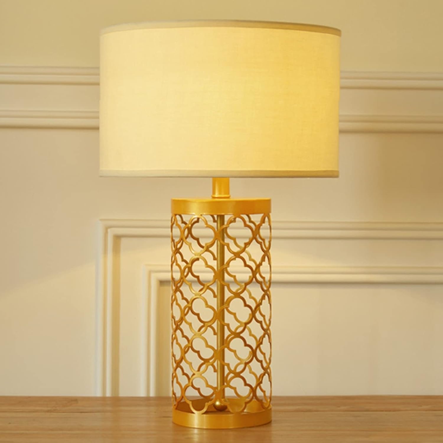 Gold Modern Table Lamp for Bedroom Norenza