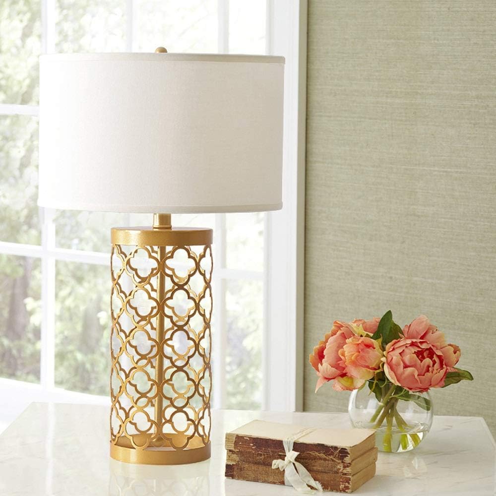 Gold Modern Table Lamp for Bedroom Norenza