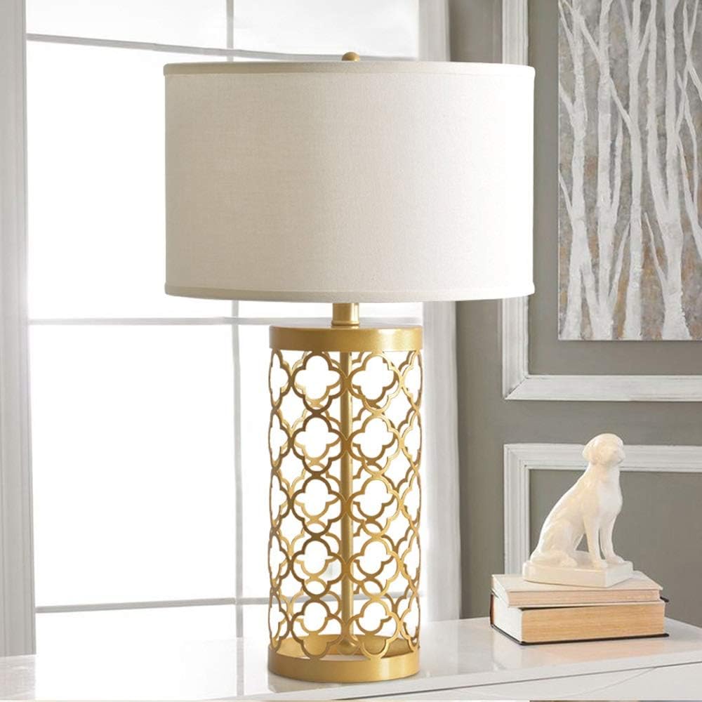 Gold Modern Table Lamp for Bedroom Norenza