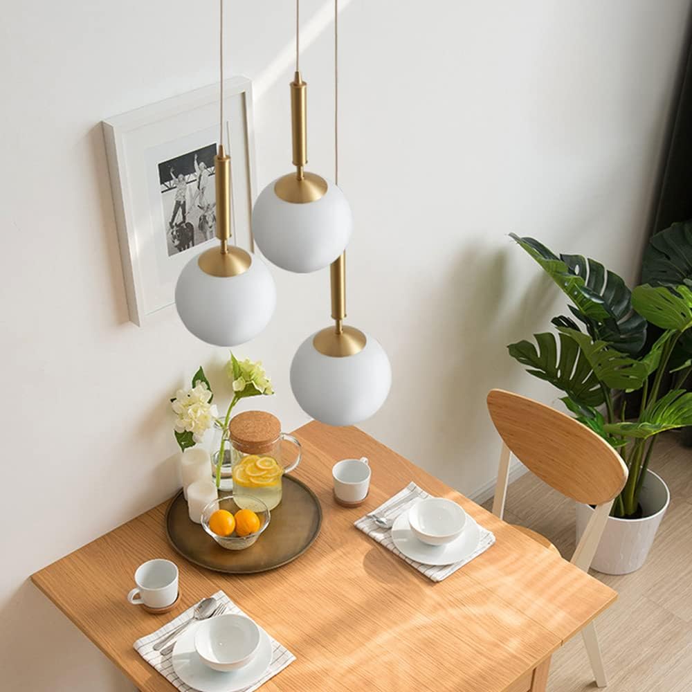 Gold Suspension Tube with Glass Ball Bar Norenza