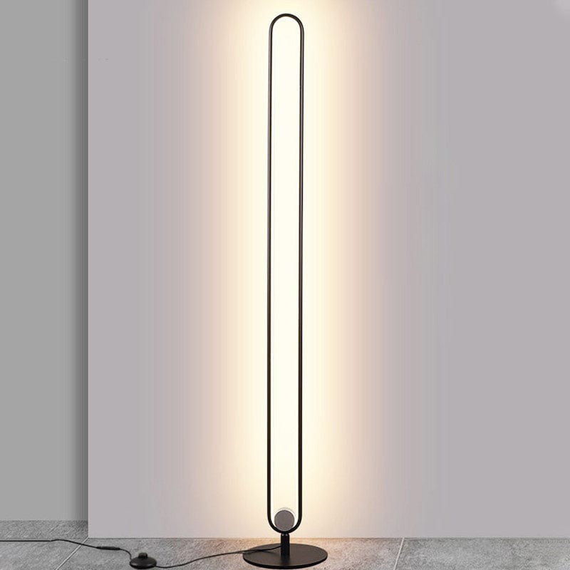 Hevenly Industrial LED Minimalist Metal Floor Lamp Norenza
