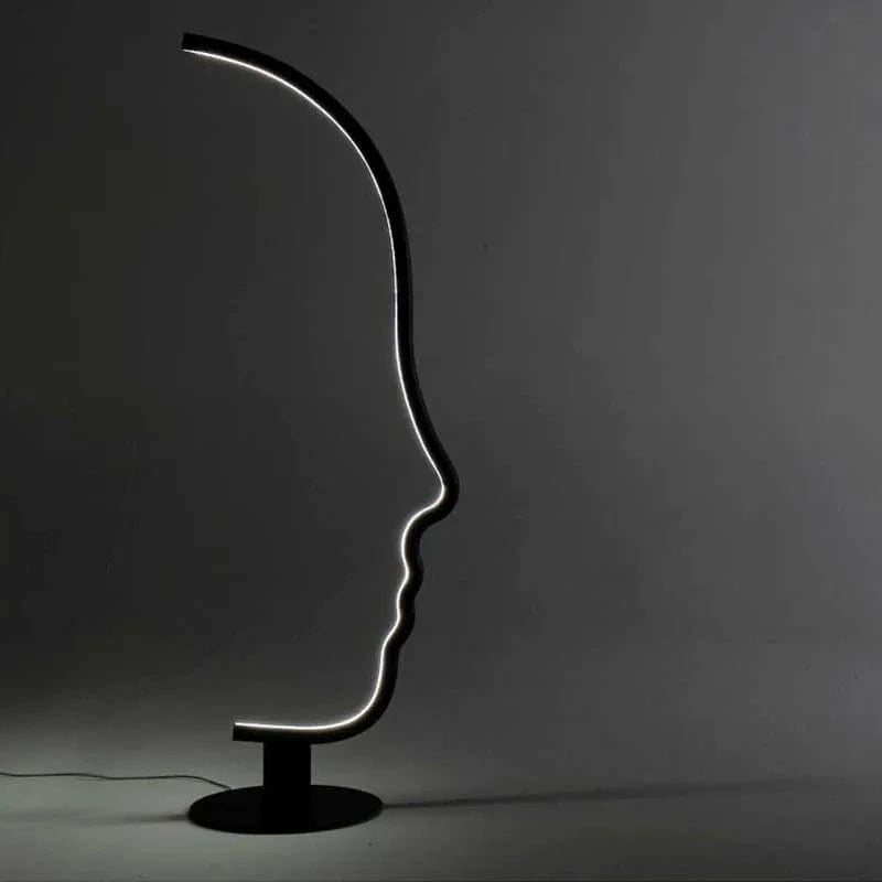 Human Face Nordic LED Floor Lamp Norenza