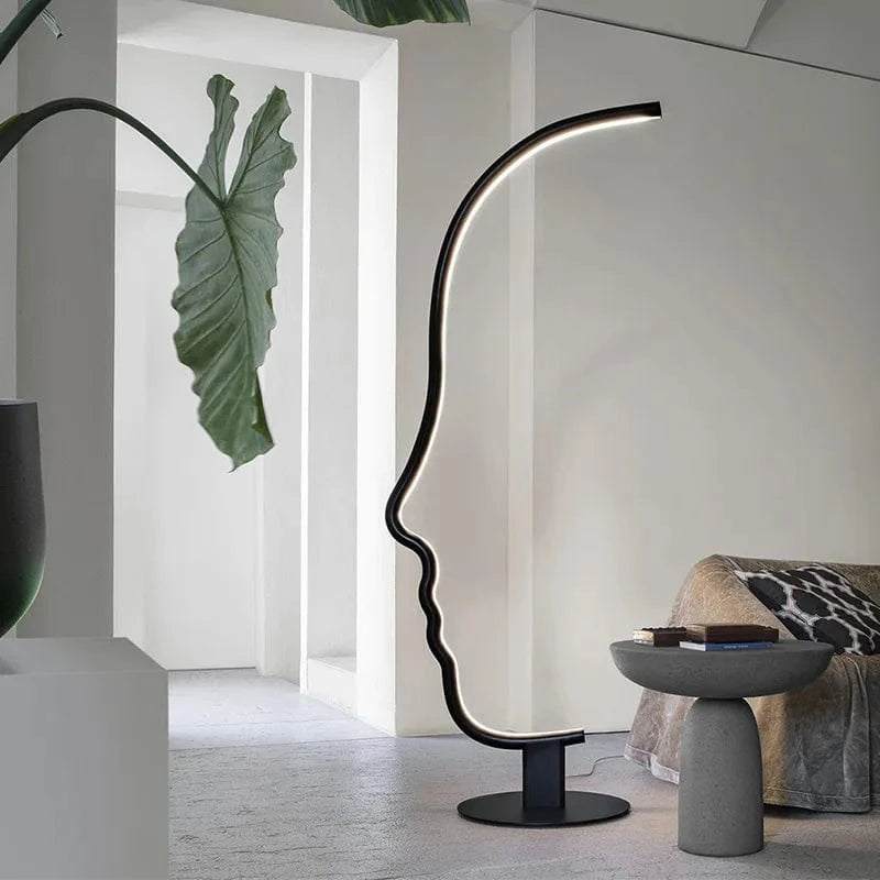 Human Face Nordic LED Floor Lamp Norenza