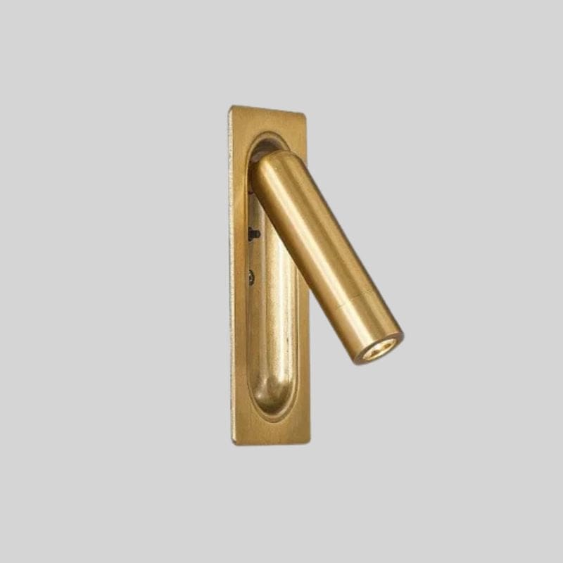 Indoor Wall Sconce 110-240V 3W with USB Charging Gold Norenza