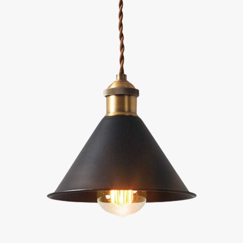 Industrial Loft Style Metal Shade LED Pendant Light Norenza