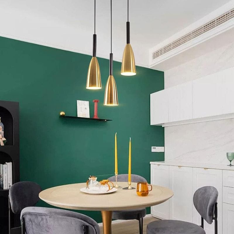 Industrial Metal LED Pendant Light with Shade Norenza