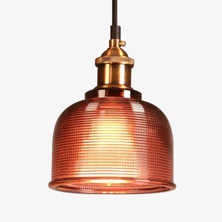 Industrial Style Frosted Glass Bowl Pendant Light Norenza