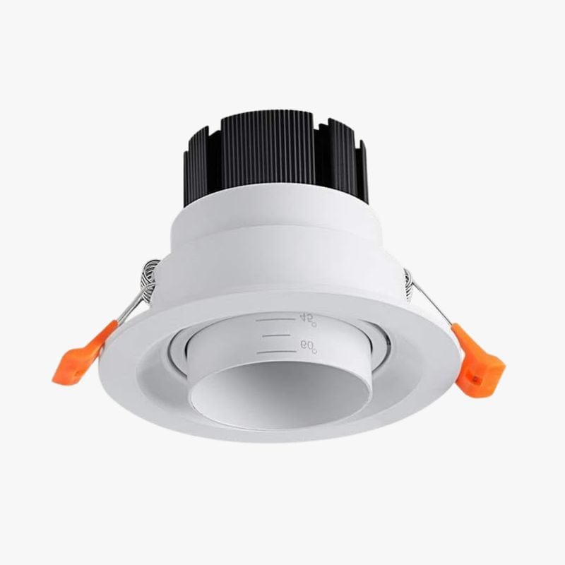 Integrated Dimmable LED Zoom Spotlights White Norenza