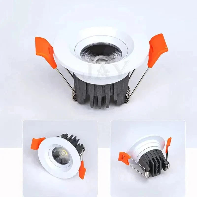 Integrated Mini LED Spotlight for Discreet and Elegant Lighting White Norenza