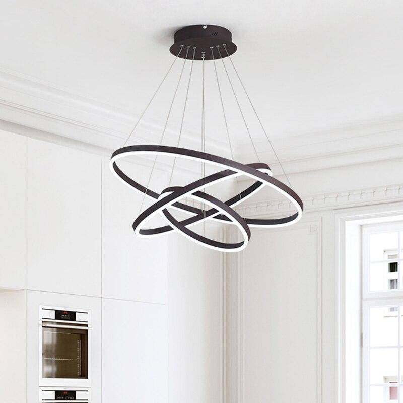Intertwined Circle Design Chandelier Norenza