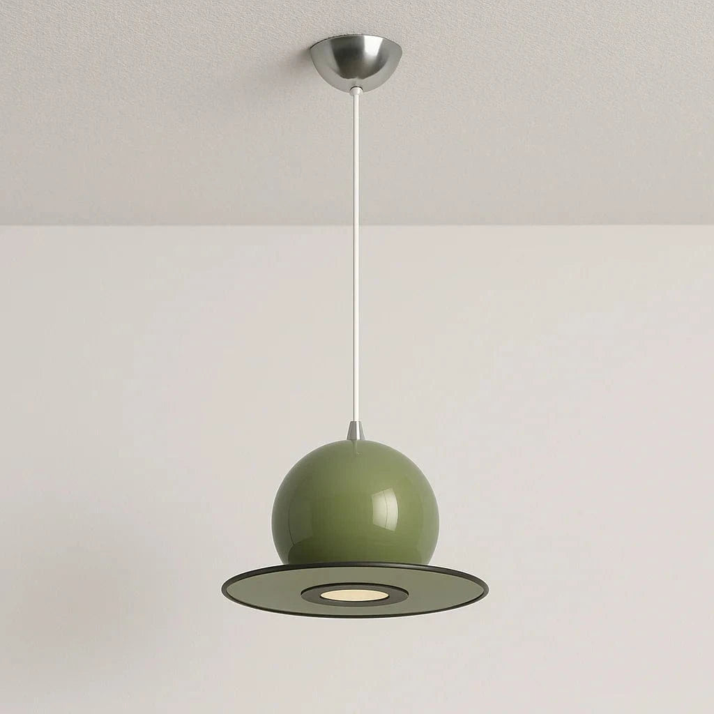 Italian Design Table Lamp for Restaurants and Bars Green Norenza
