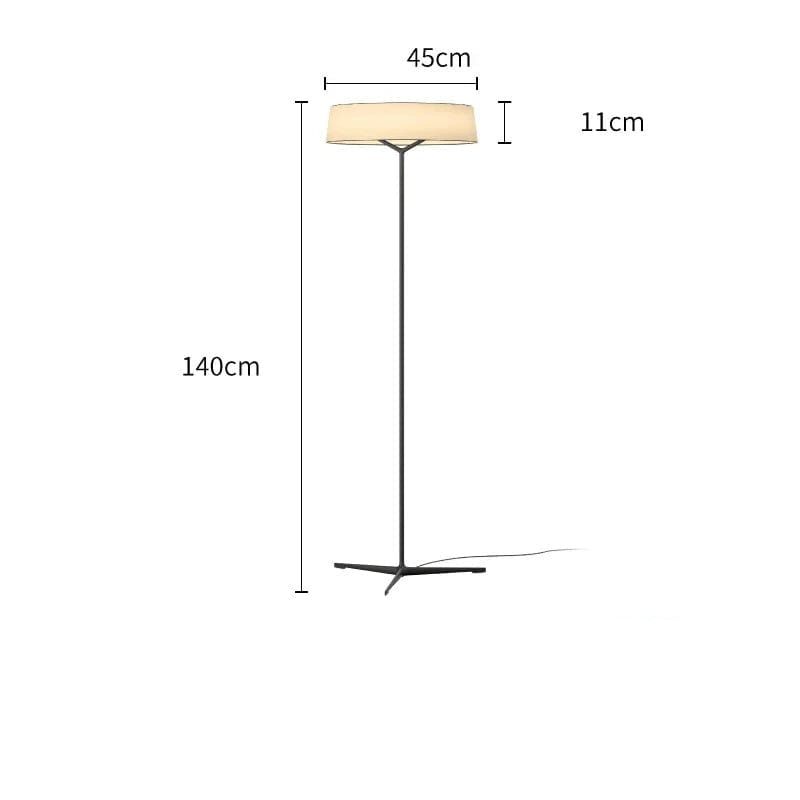 Italian Designer Minimalist Floor Lamp Norenza