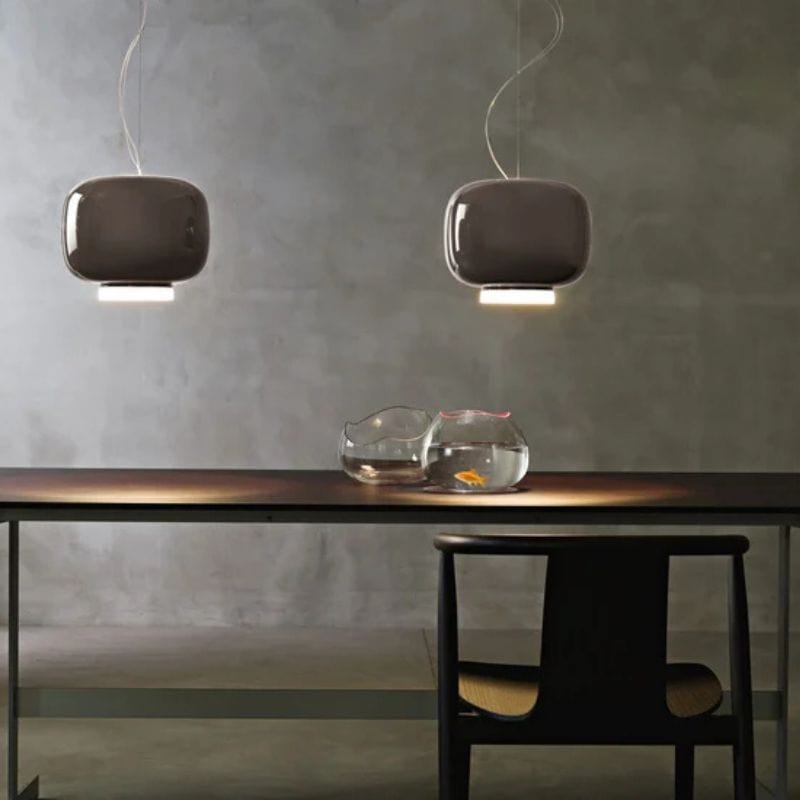 Italian Glass Pendant Light for Bars and Restaurants Norenza