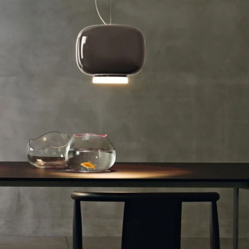Italian Glass Pendant Light for Bars and Restaurants Norenza