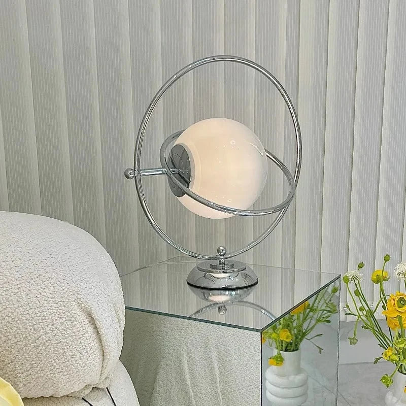 Italian Glass Rotating Design Table Lamp Norenza