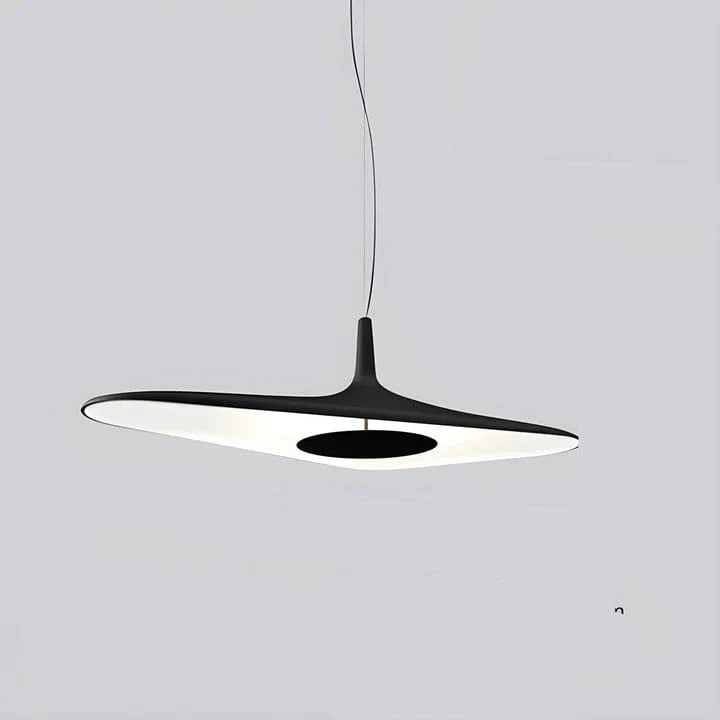 Italian Modern Chandelier for Artistic Interior Lighting Black Norenza