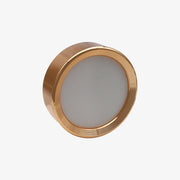 Jasob Colored Aluminum Circular LED Spotlight Design Gold Norenza