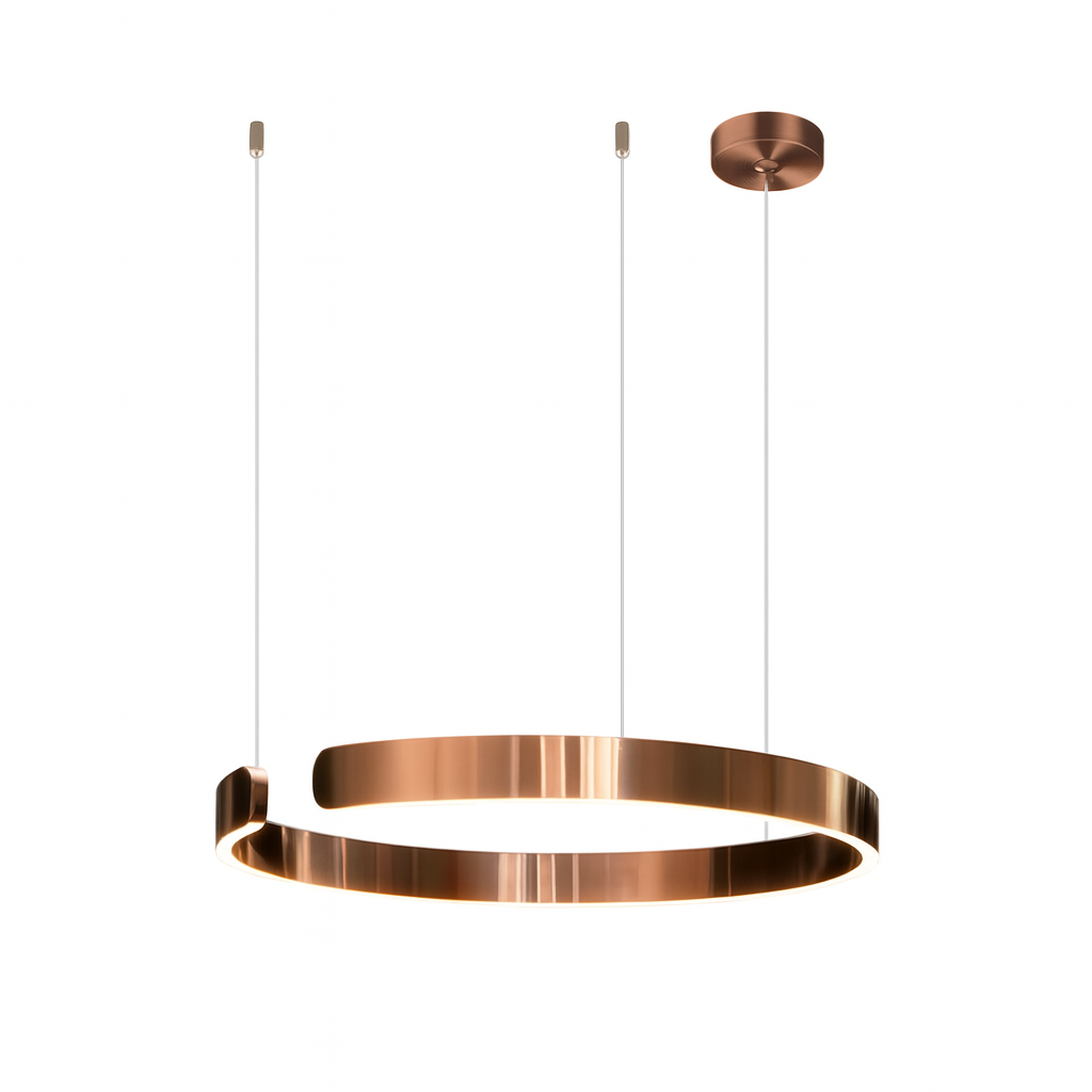Adjustable Nordic LED Ring Suspension Light for Dining Room, Living Room, Kitchen, and Home Décor