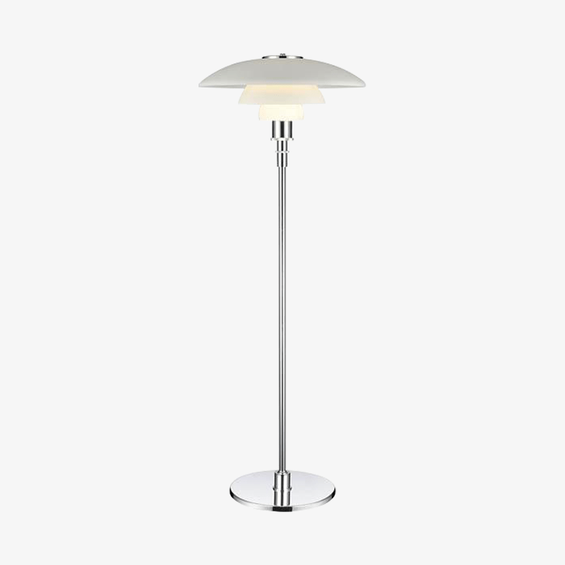 Modern Chrome Floor Lamp for Hotels