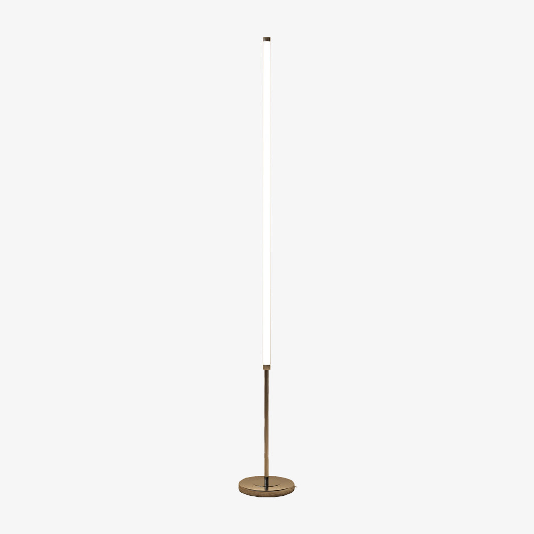 Gold Minimalist LED Floor Lamp - Modern Design