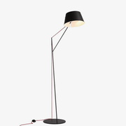Black Modern Floor Lamp Long