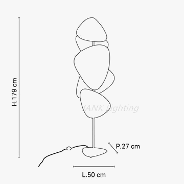 French Designer Woven Rattan Floor Lamp