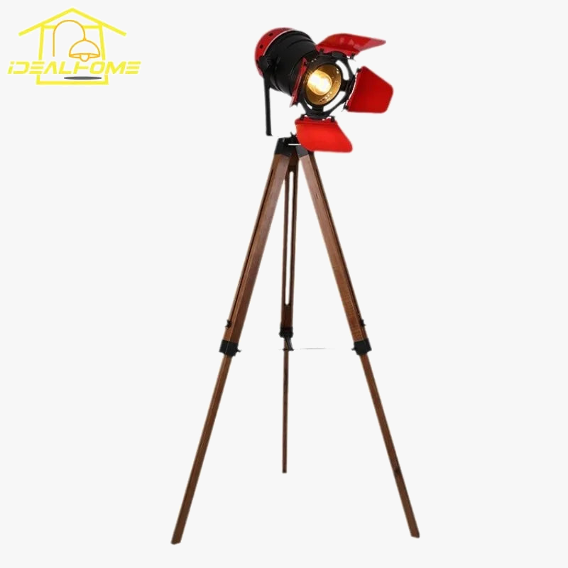 Adjustable Vintage Industrial Floor Lamp for Home Decor
